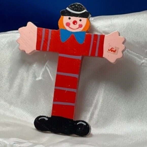 Sevi Hand Painted Alphabet Letters Wood Multicolor - Picture 12 of 15